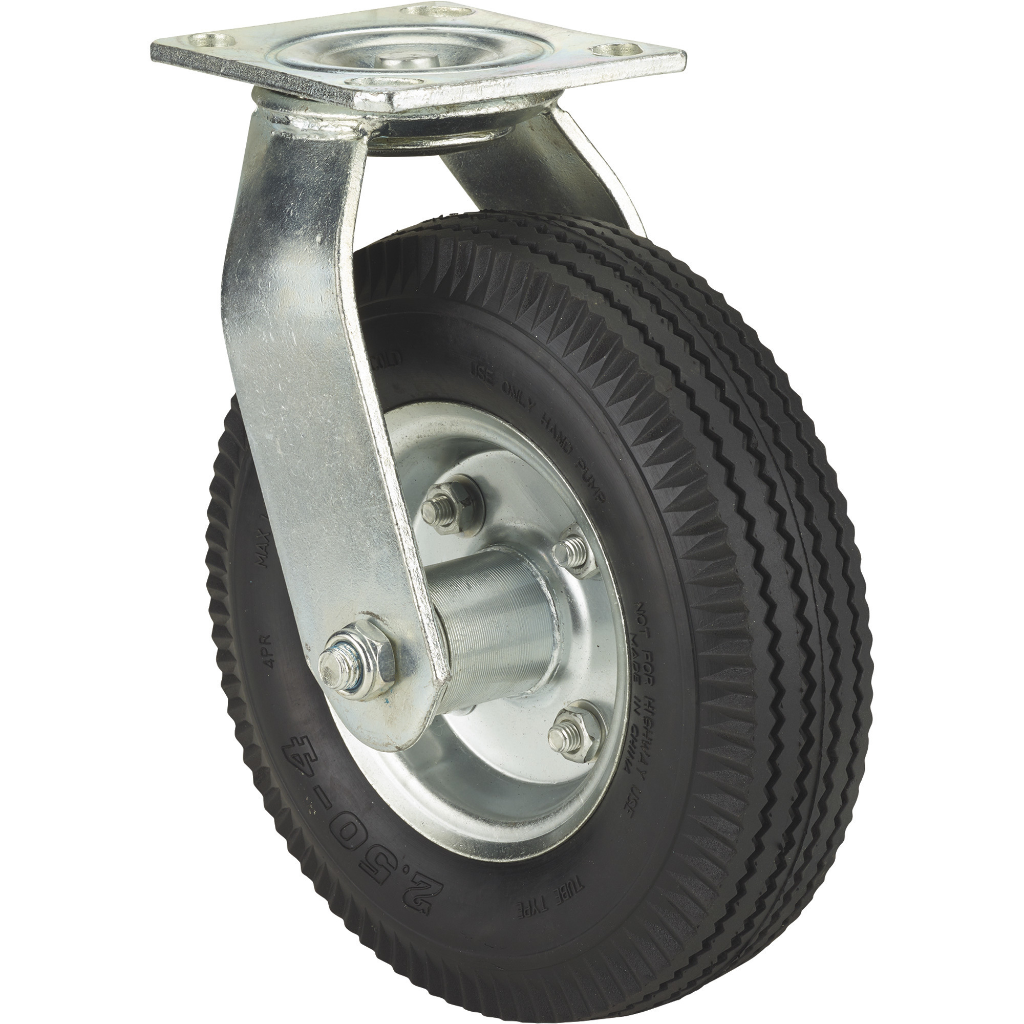 Strongway In Swivel Flat Free Rubber Foam Filled Caster Lb